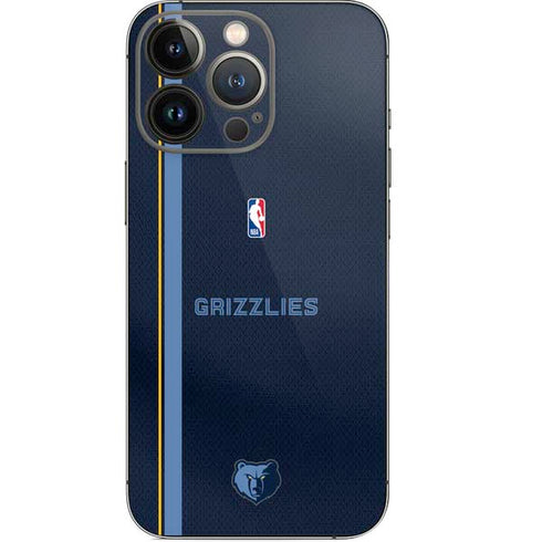 NBA Memphis Grizzlies Jersey iPhone 14 Pro Skin